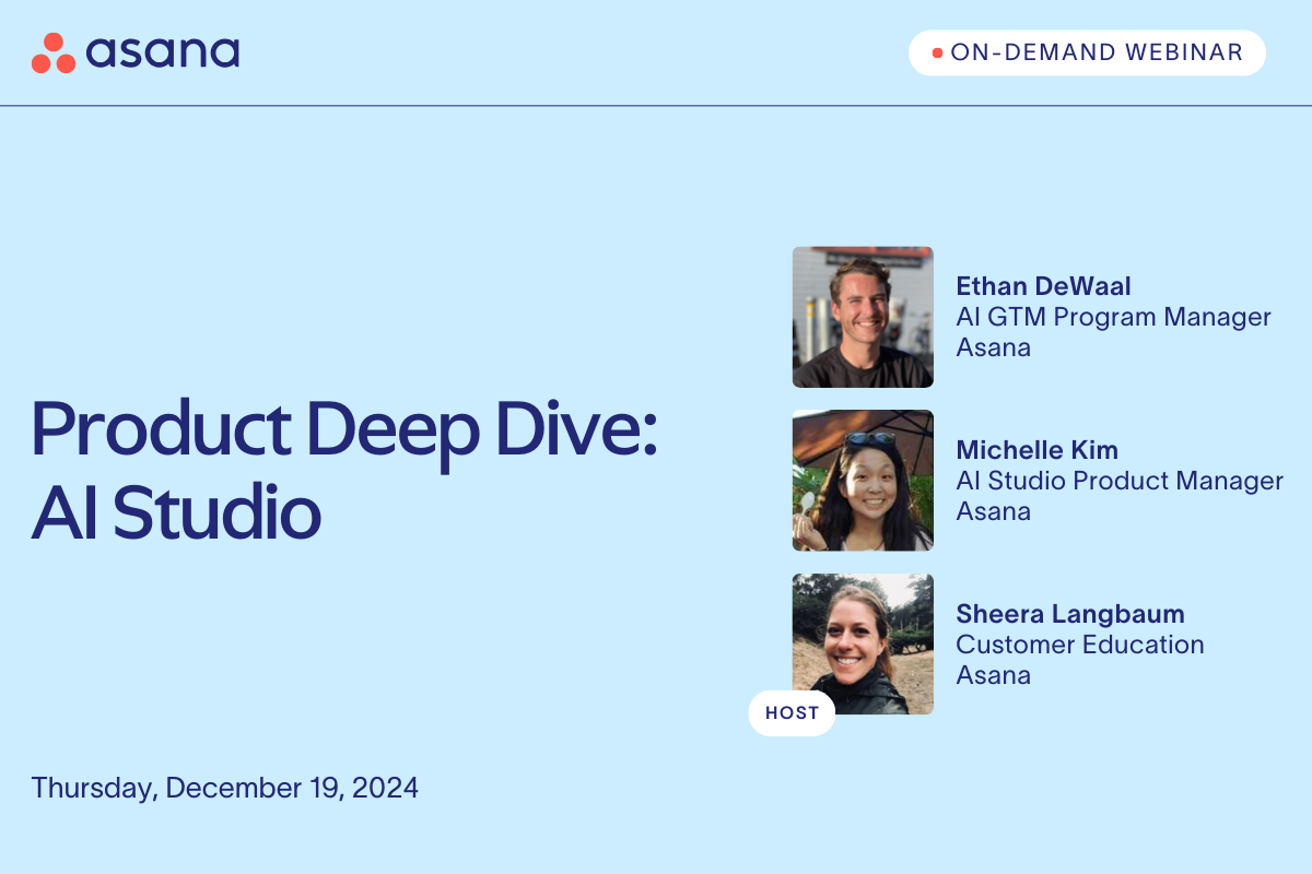 [Event Card] Product Deep Dive: AI Studio