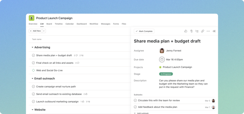 Explore Asana Intake Forms Features • Asana