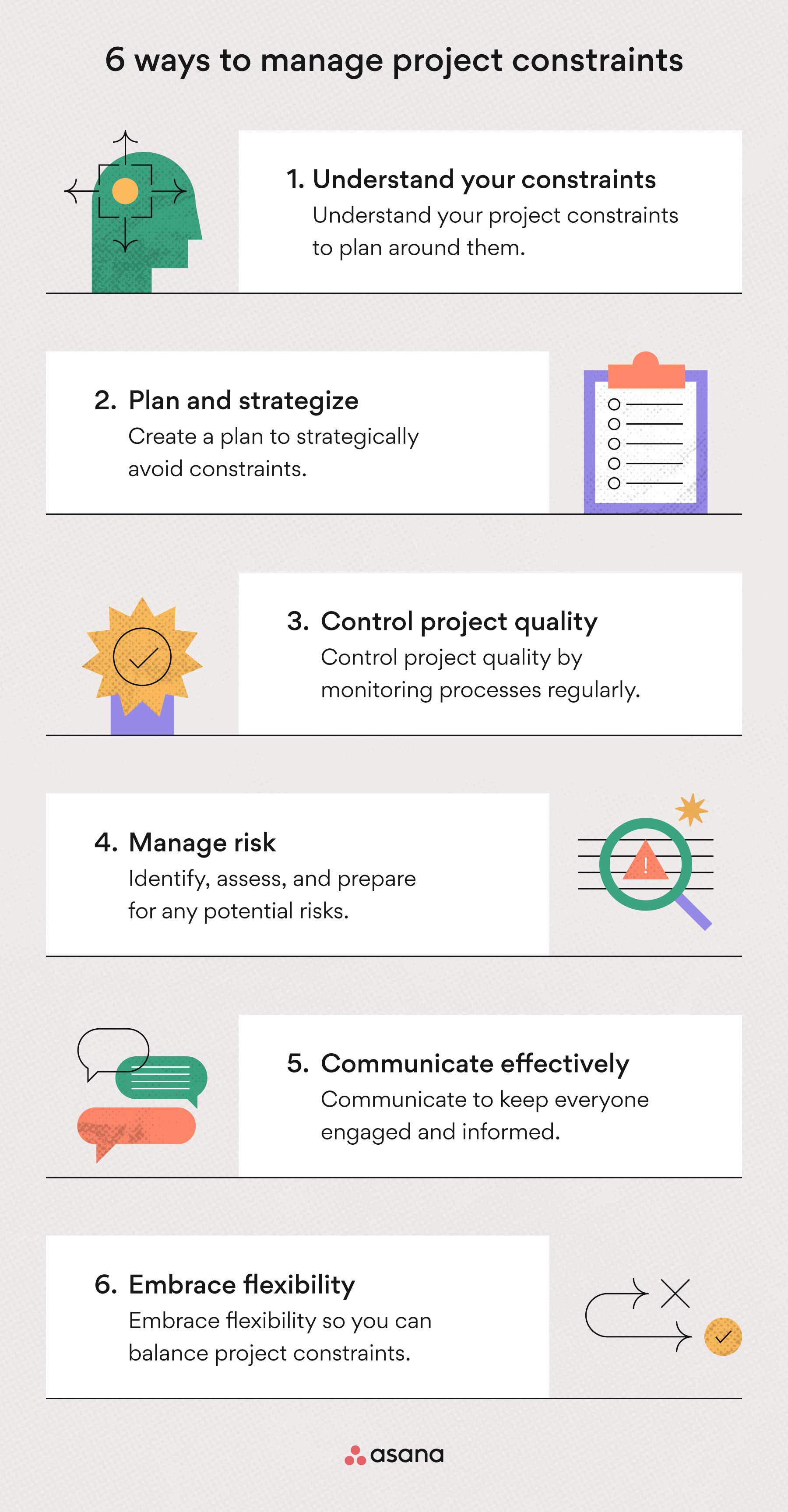 6 ways to manage project constraints