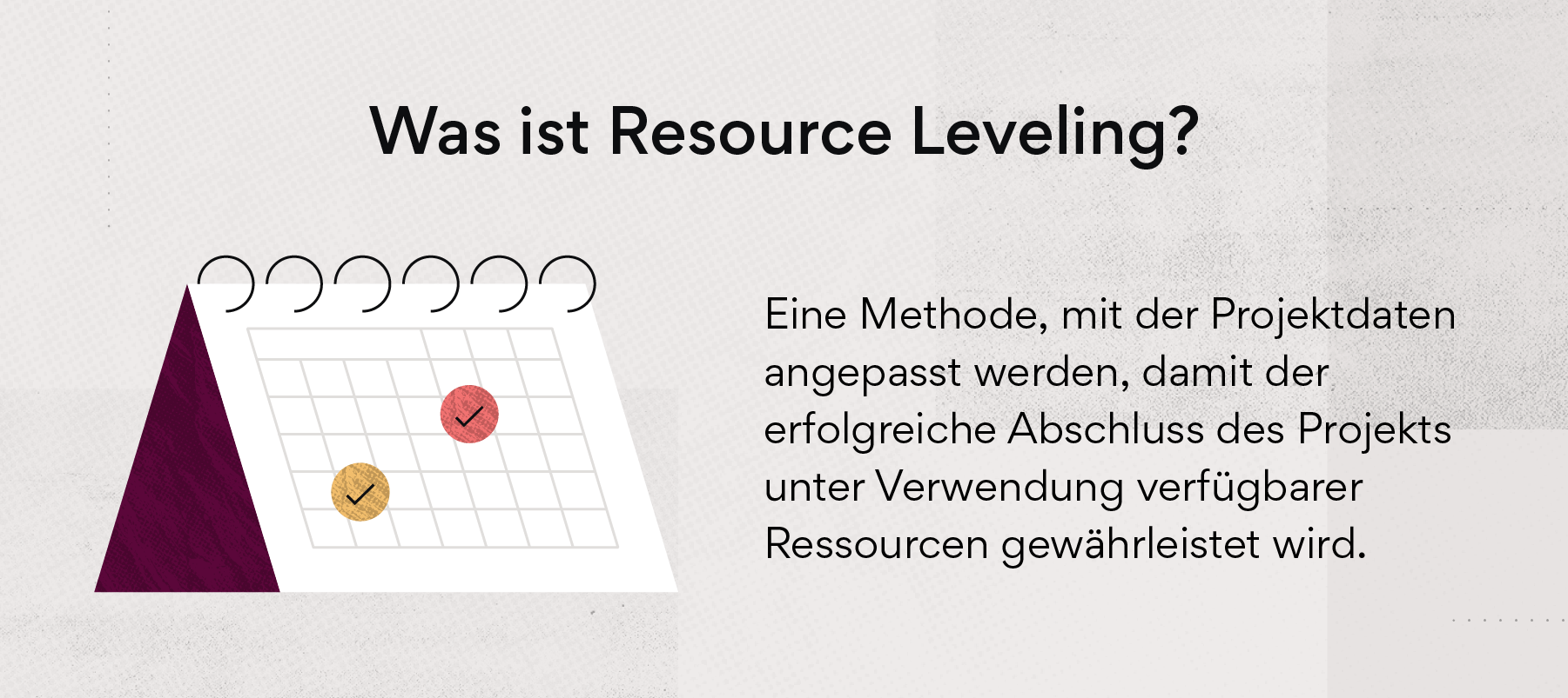 Was ist Resource Leveling?