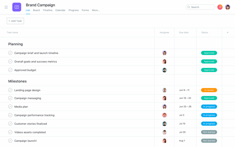 Raci 図 実例付き完全ガイド Asana