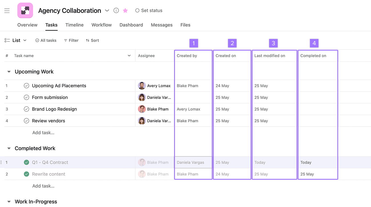 List View Redesign • Asana Product Guide