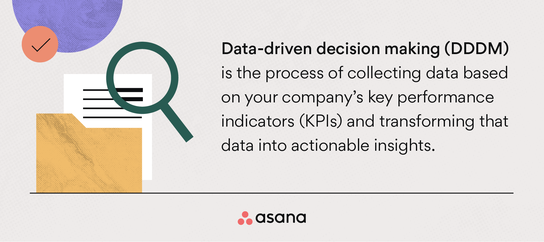 What is data-driven decision making (DDDM)?