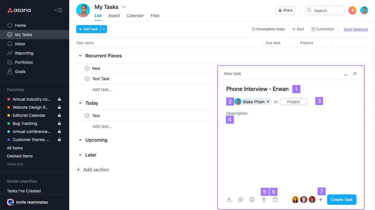 How To Create Task Template In Asana