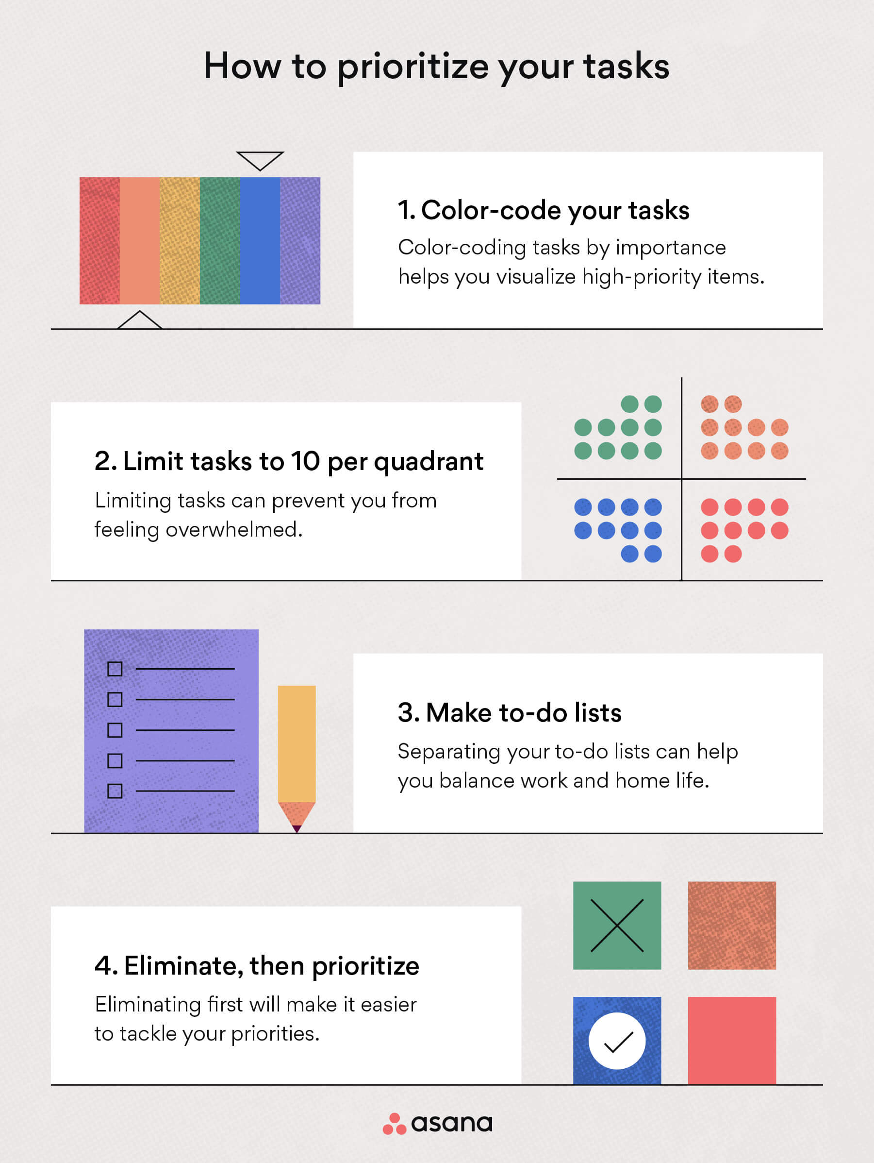 [Inline illustration] Tips for prioritizing your tasks (infographic)