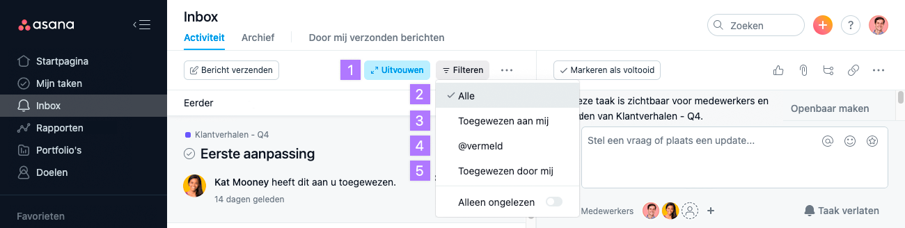 filteren