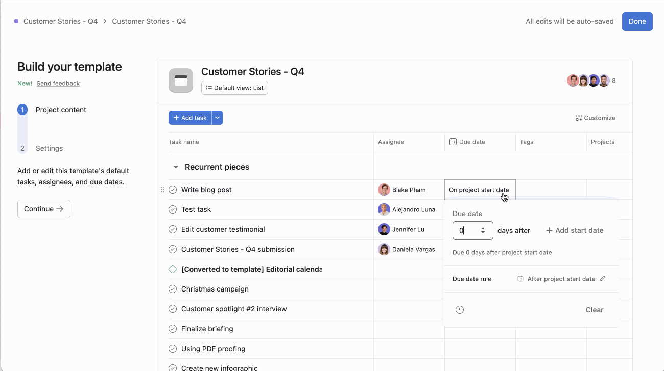 How to Use Asana Project Templates Product Guide • Asana Product Guide