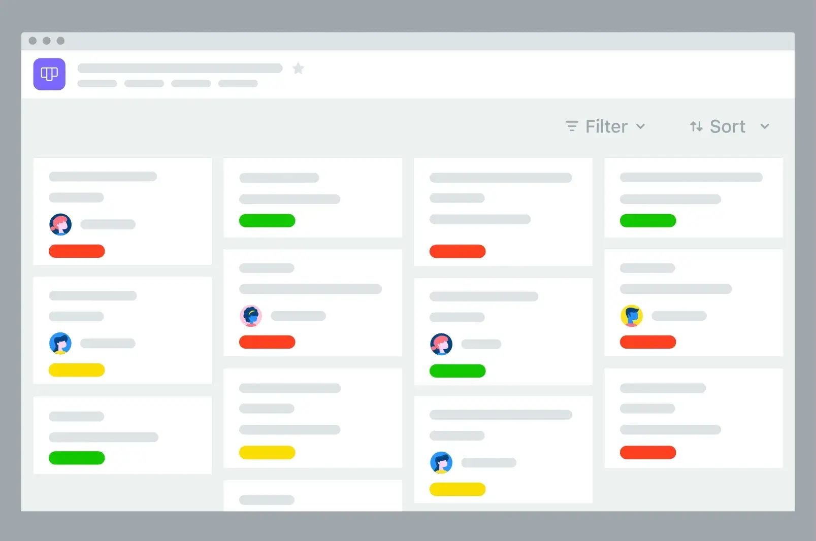 New: Find the info you need with sorting & filtering on Boards article banner image