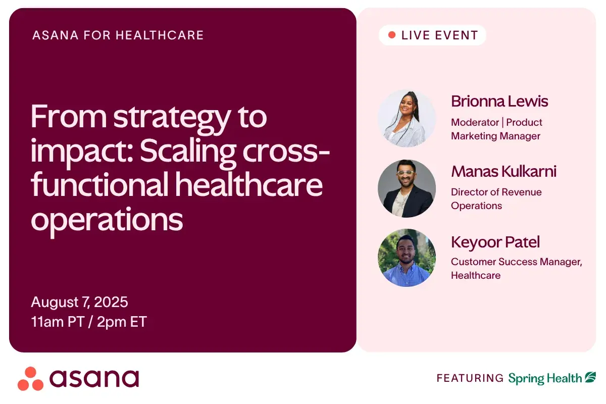 From strategy to impact: Scaling cross-functional healthcare operations