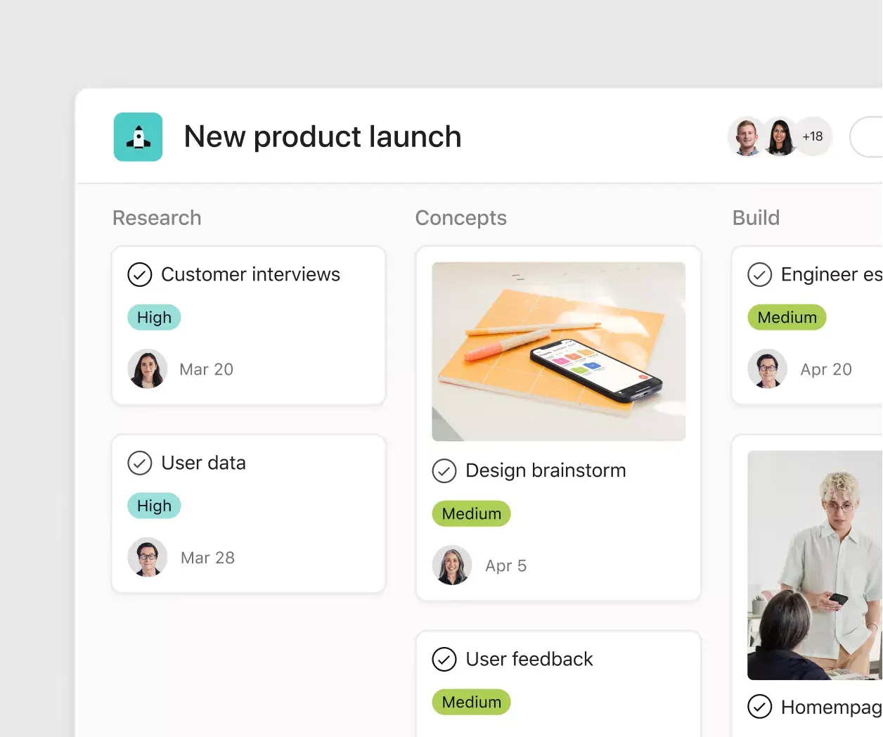 Product teams use Asana