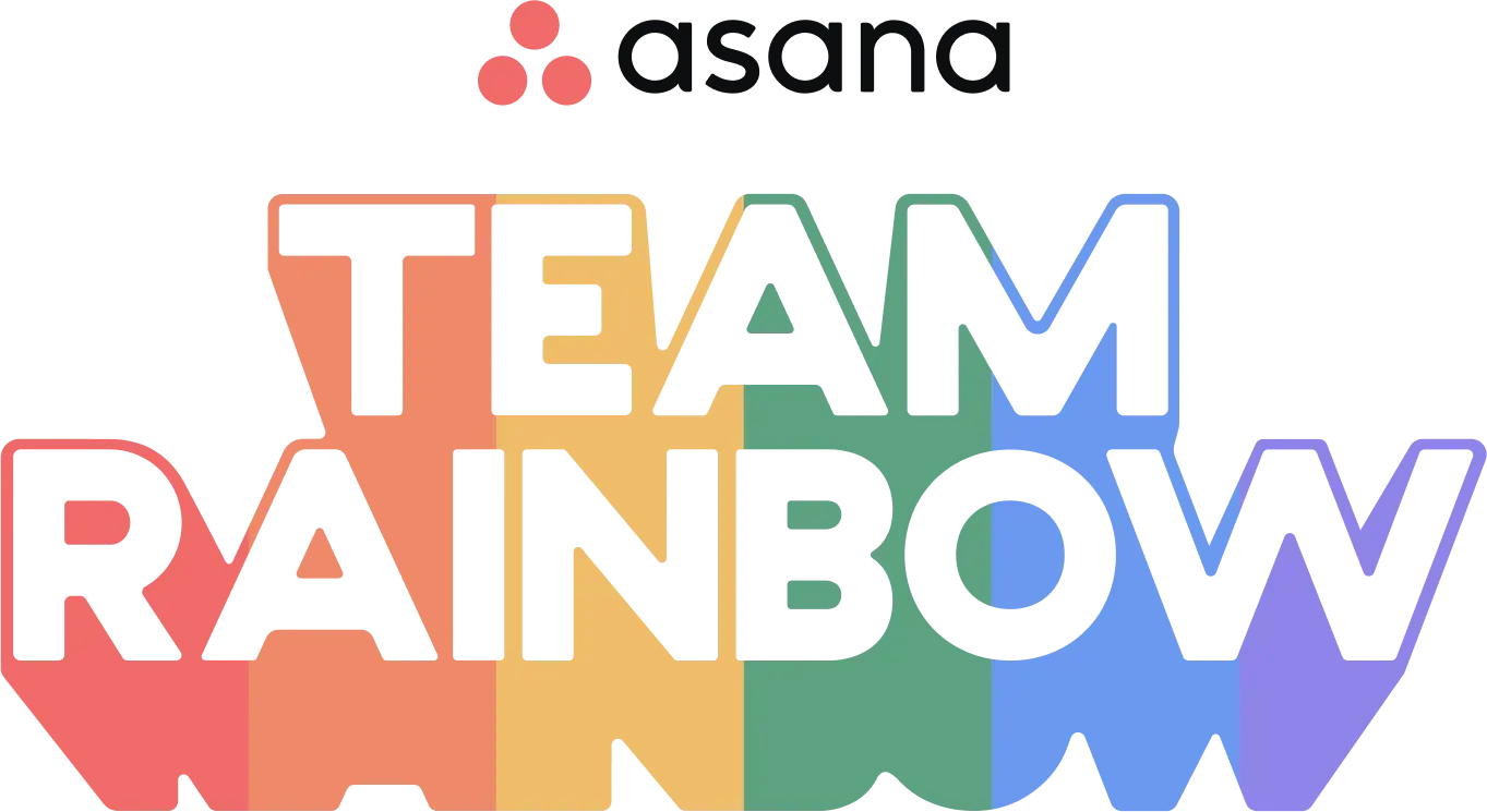 Team Rainbow at Asana