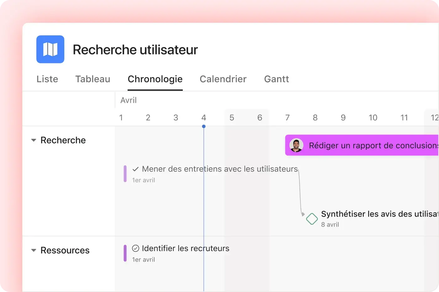 Icône Regroupez l’ensemble de votre travail