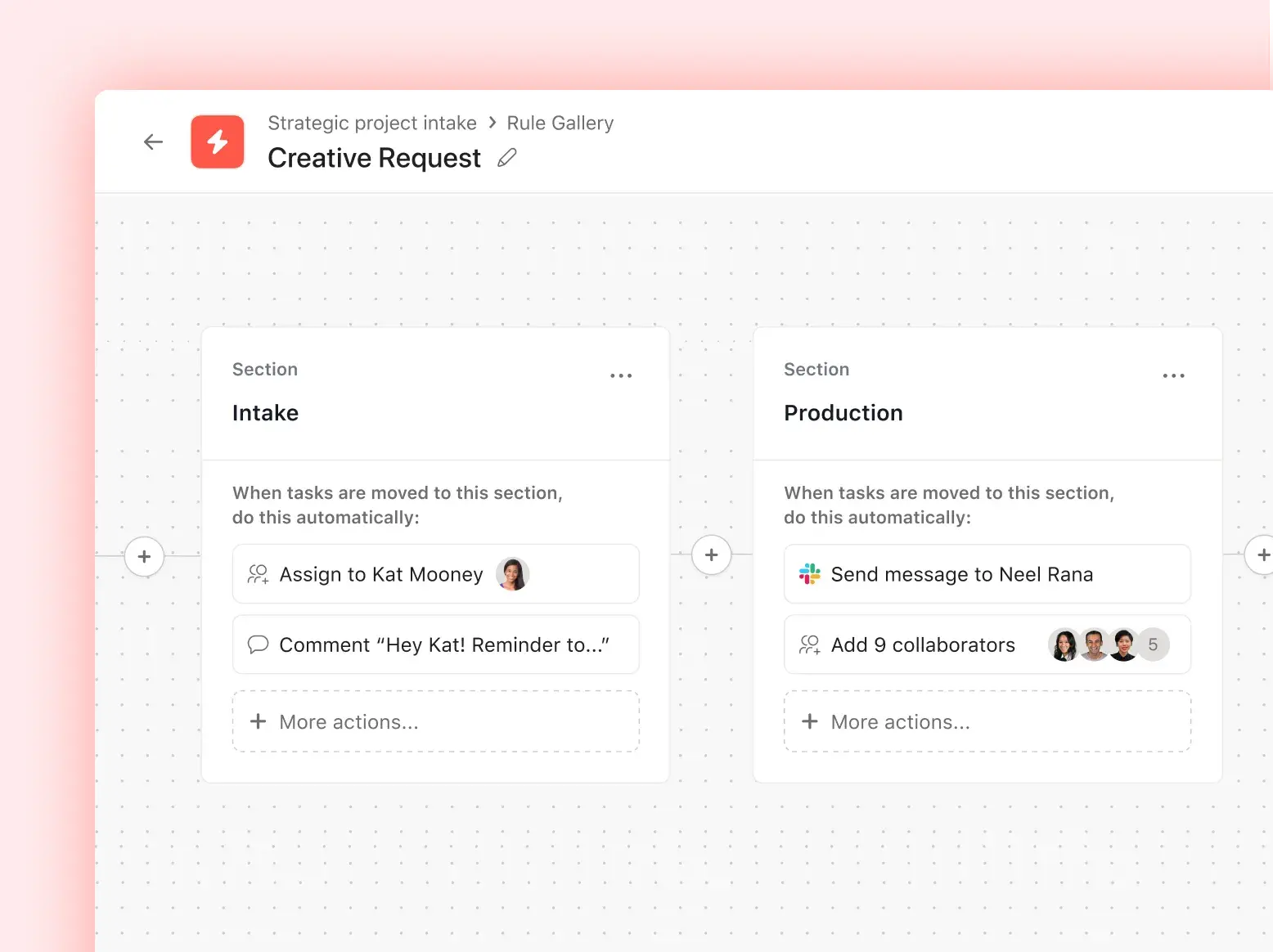 Speed up creative processes