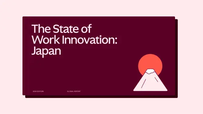 State of work innovation: Japan card image
