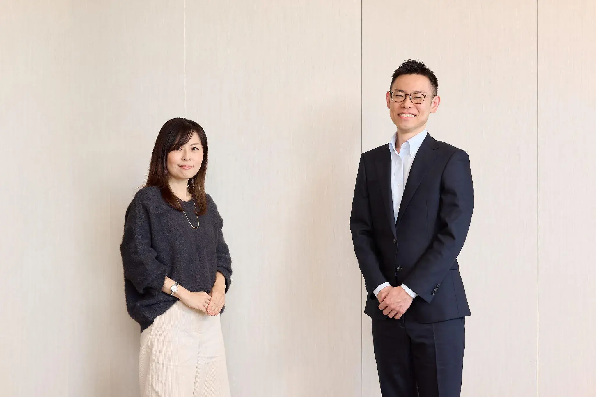 三井住友信託銀行 資産管理企画部 DX推進チーム主任 井原 紀子 氏（左） 三井住友信託銀行 資産管理企画部 DX推進チーム 調査役 大澤 孝洋 氏（右）