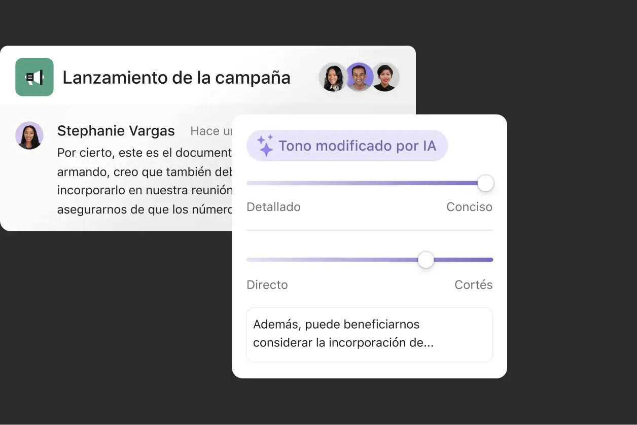 Asistente de redacción