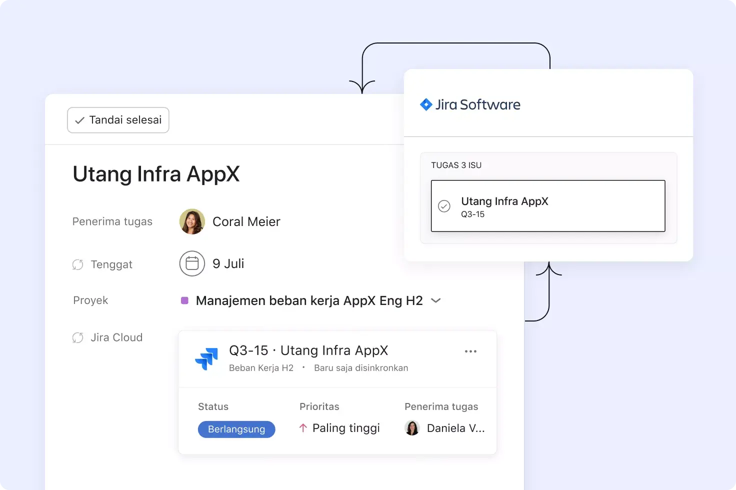 Otomatiskan alur kerja di Asana