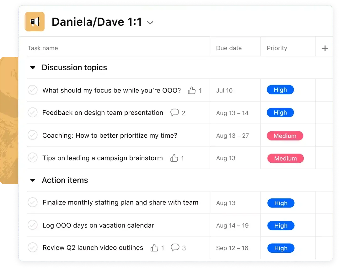 [Campaign] Daniela/Dave 1:1