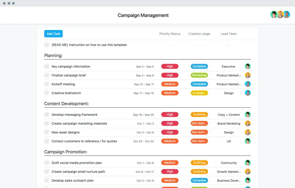 [Resource] How Asana uses Asana: Managing multi-channel marketing campaigns (Image 1)