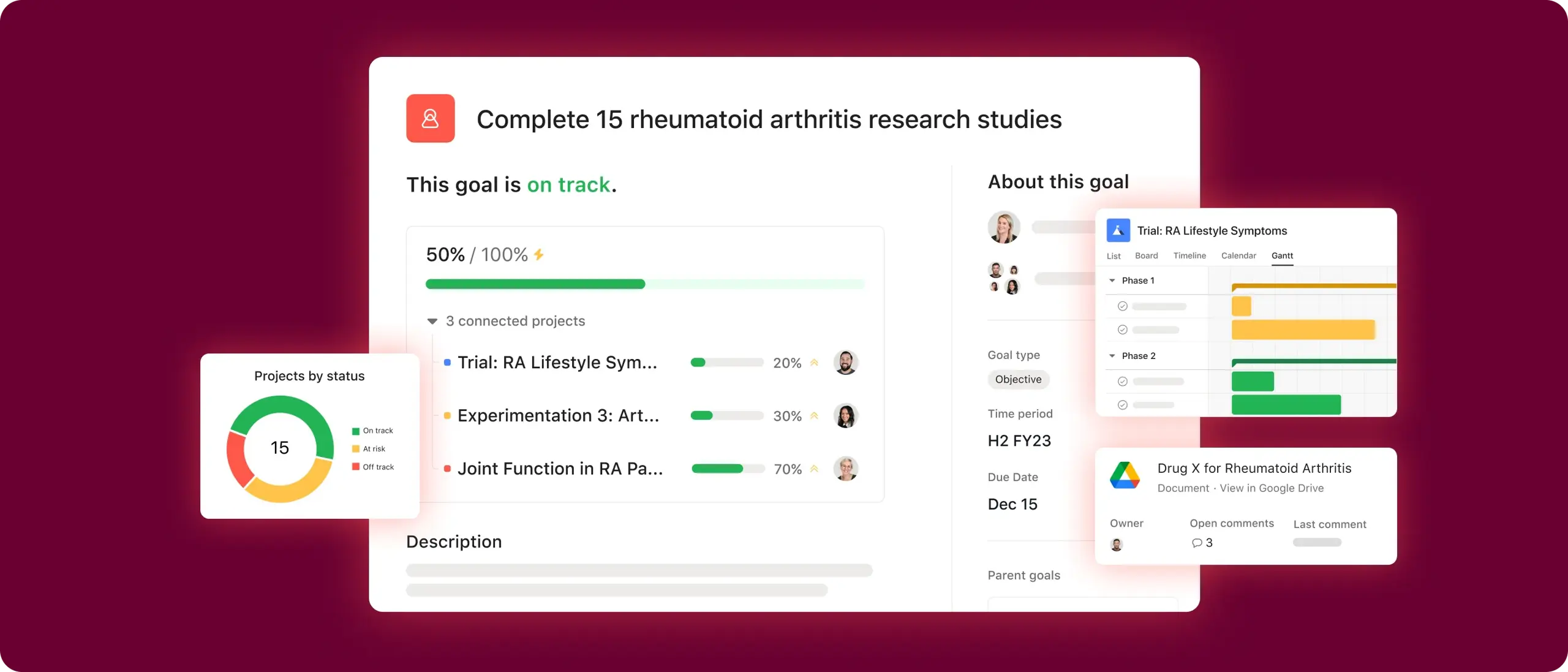 Clinical research management hero image