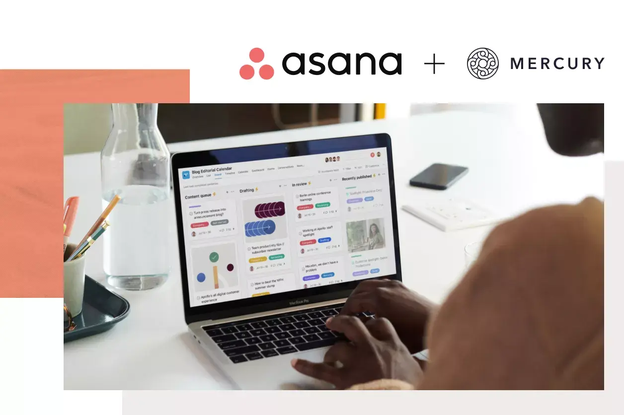 Asana for Startups Mercury (image) 