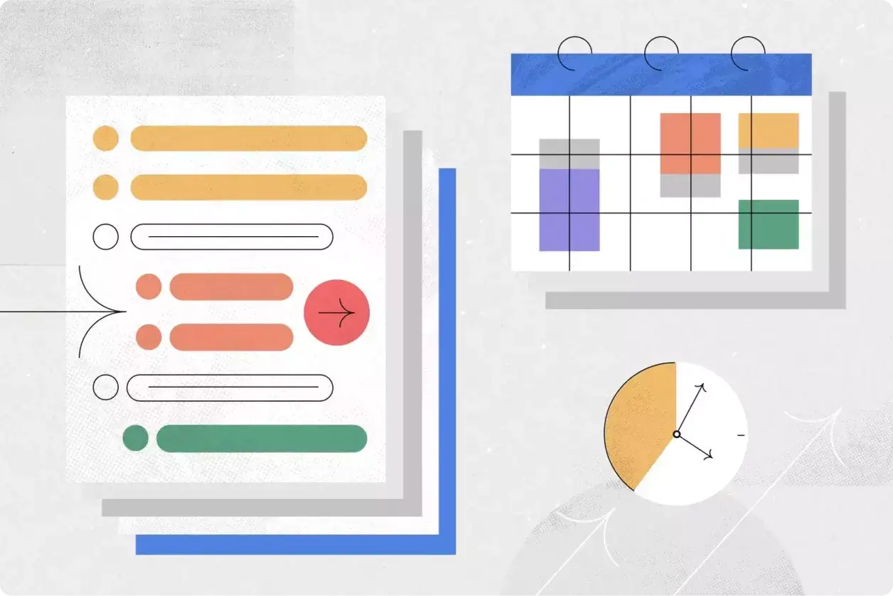 Illustration de la planification organisationnelle sur Asana