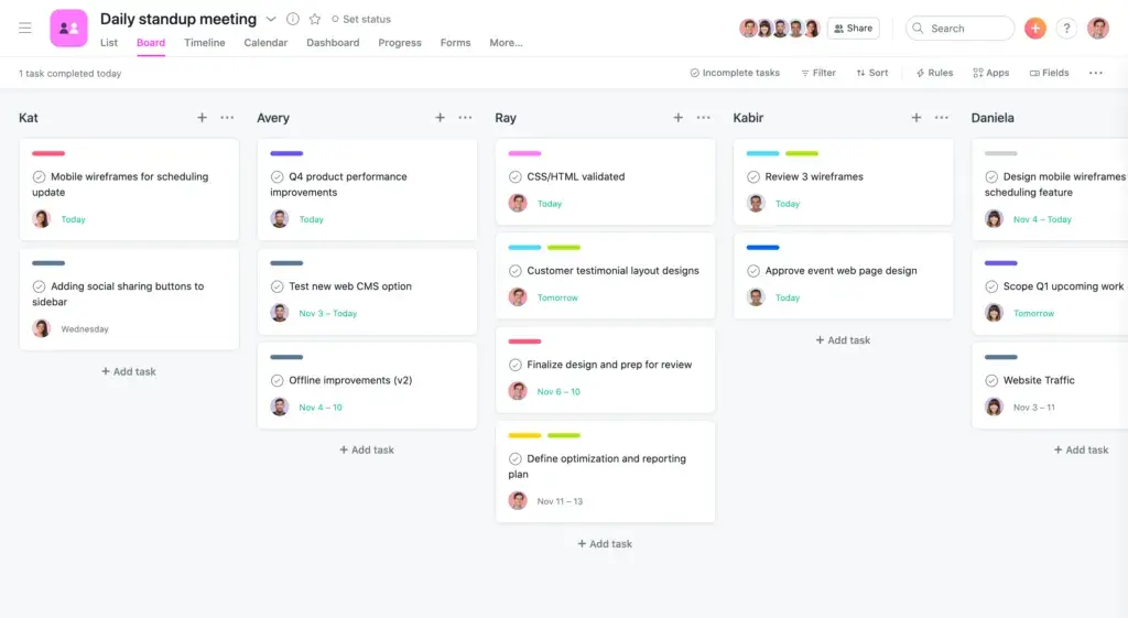 [Resource] Asana tips: 4 templates for managing an Agile team with Asana (Image 2)