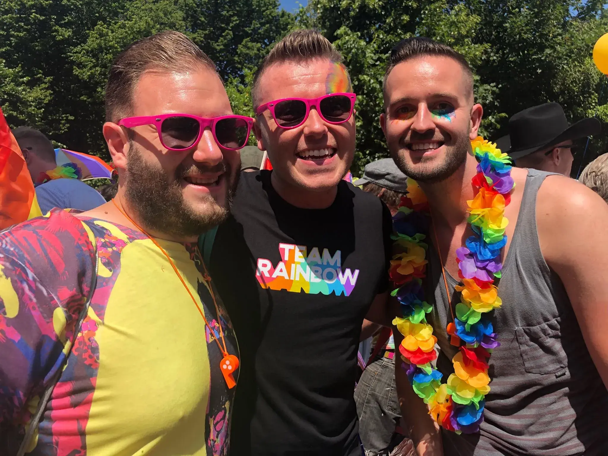 Image of Sean Kavanagh at Pride