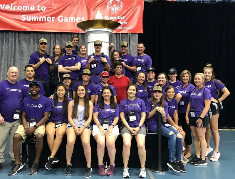 Equipe da Special Olympics Califórnia do Norte e Nevada