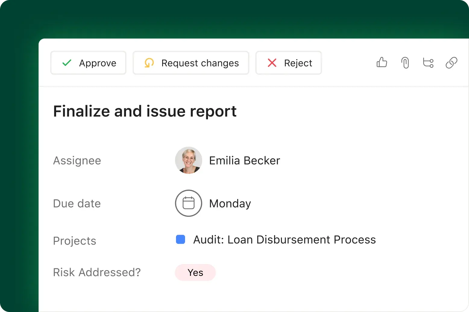 Project delivery Product UI