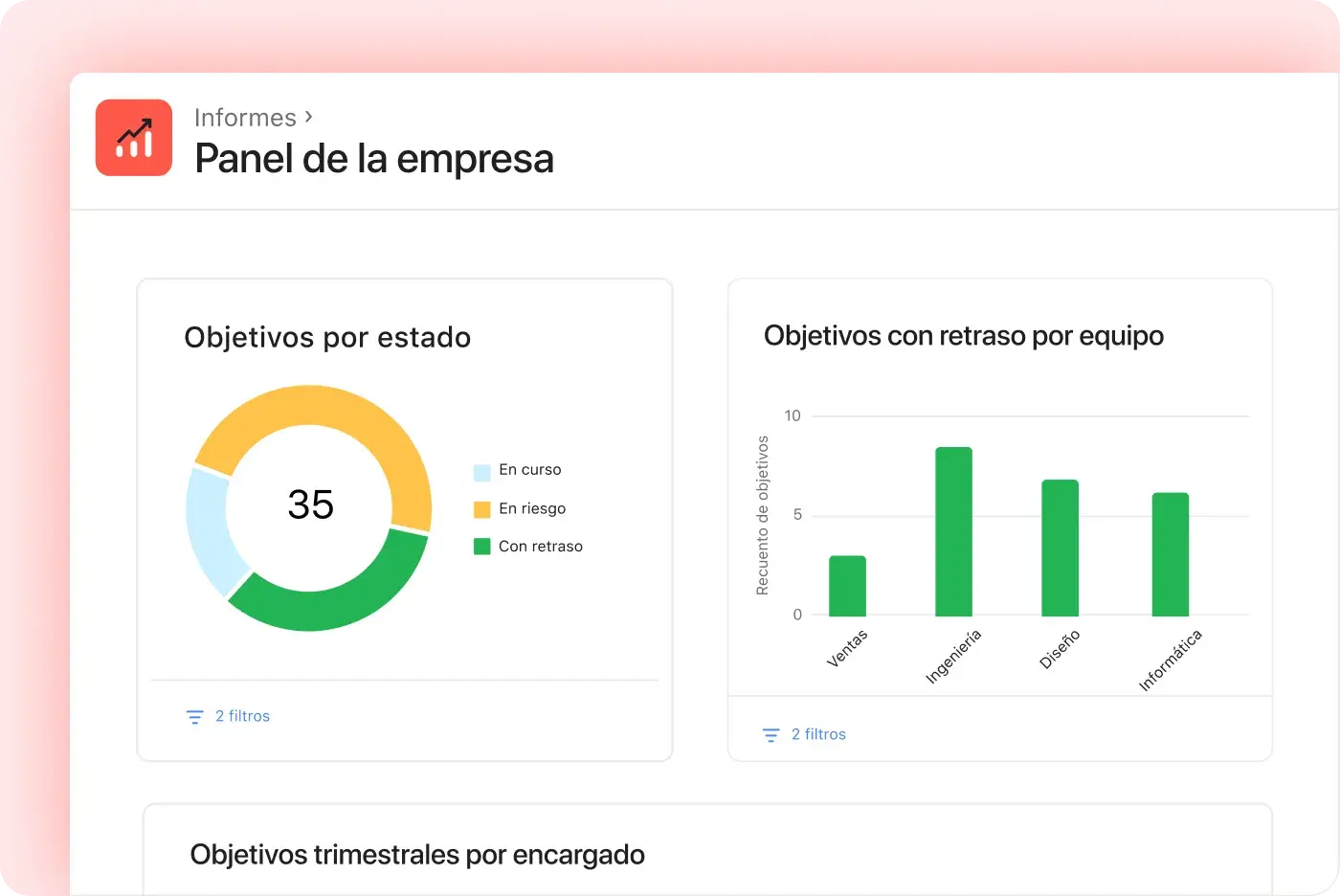 Ícono Informa sobre el progreso