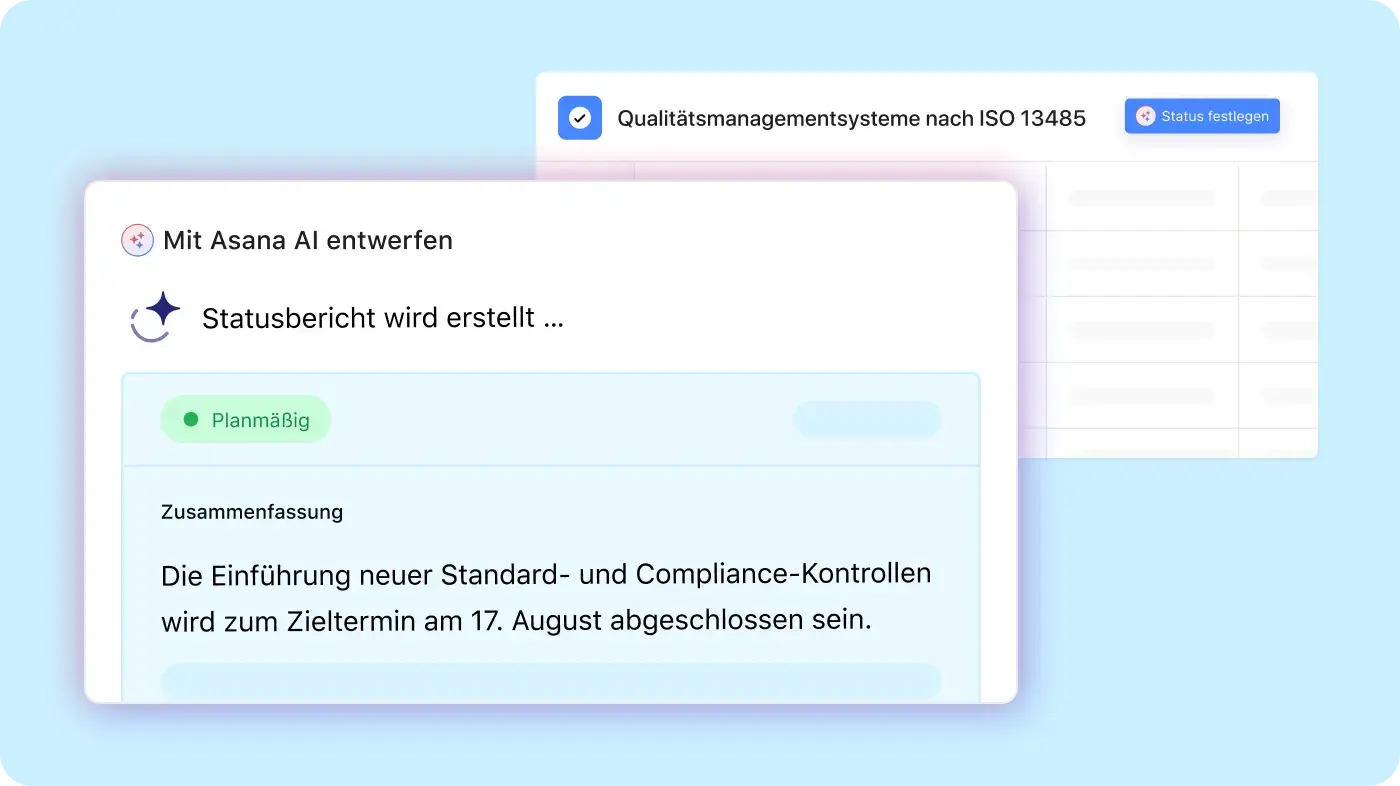 Nachverfolgung von Vorschriften und Compliance-Bild: Abstrakte Produkt-UI