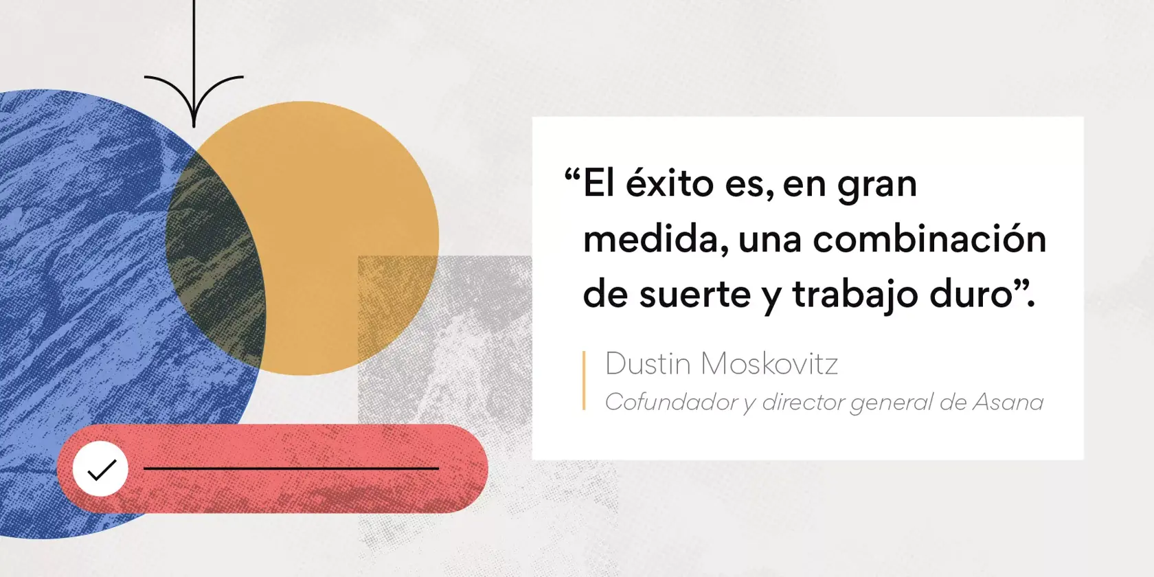 Imagen de cita motivadora de Dustin Moskovitz para los equipos