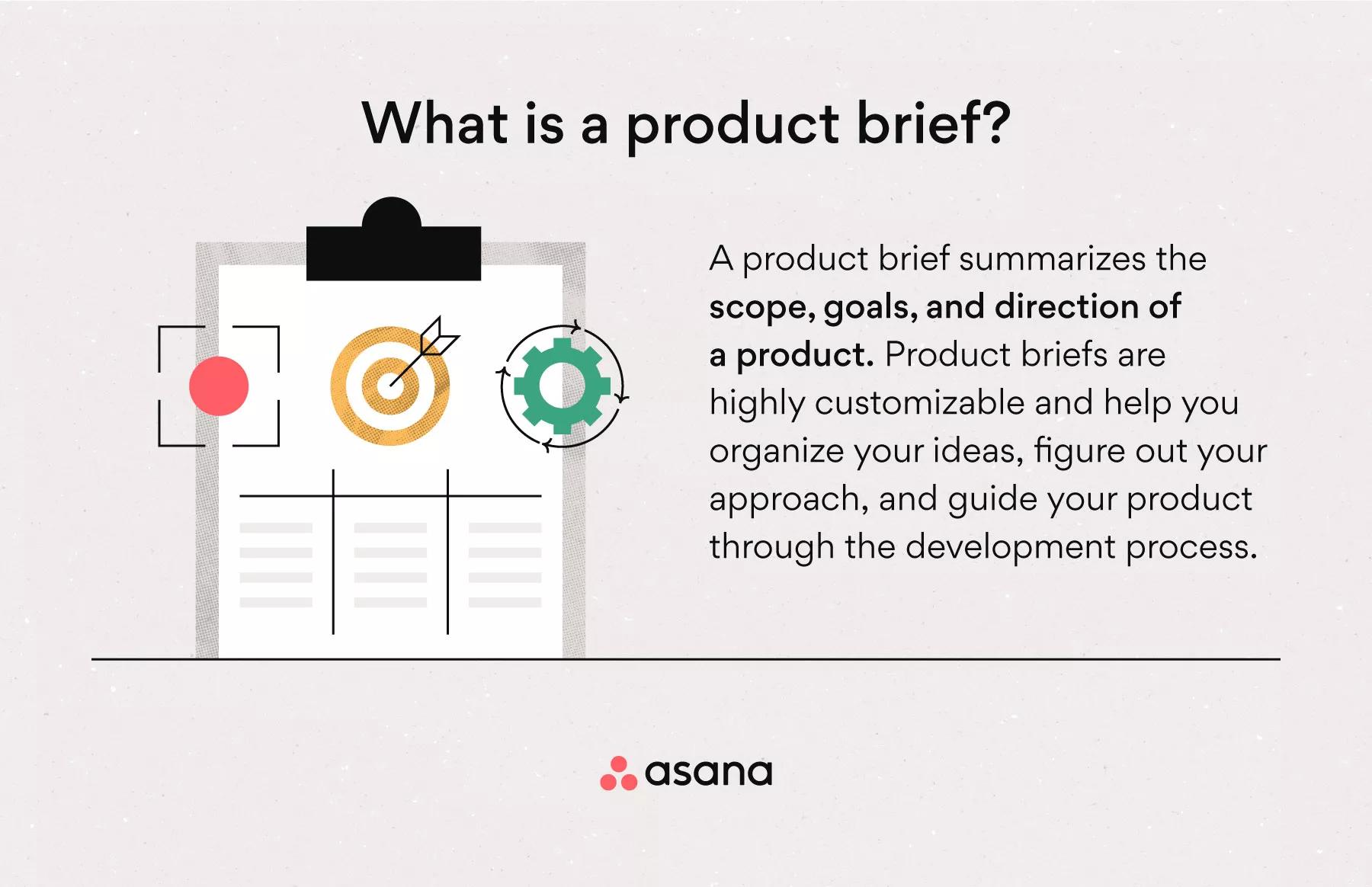 Write An Effective Product Brief W/ Free Template [2024] • Asana