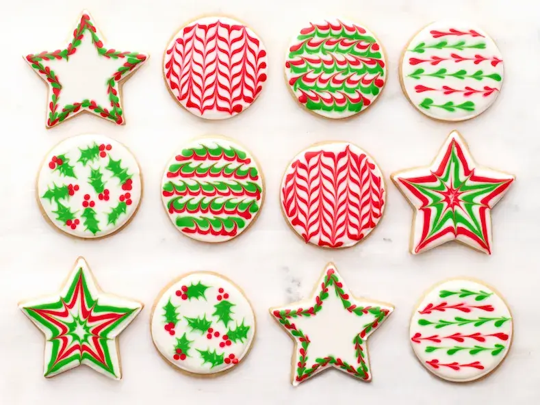 Photo by Andrew Purcell of a royal icing tutorial