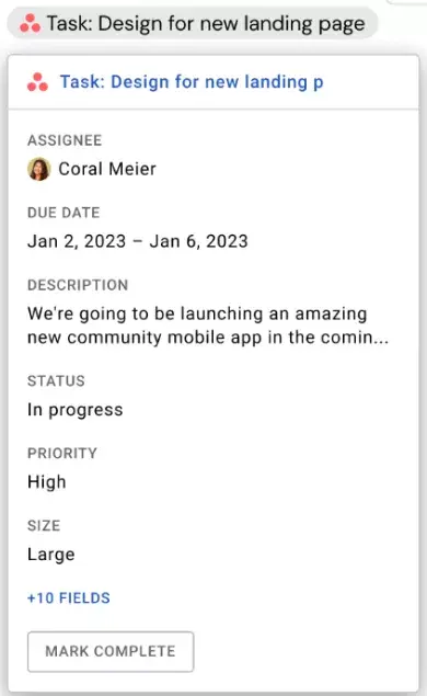 Google Docs + Asana • Asana