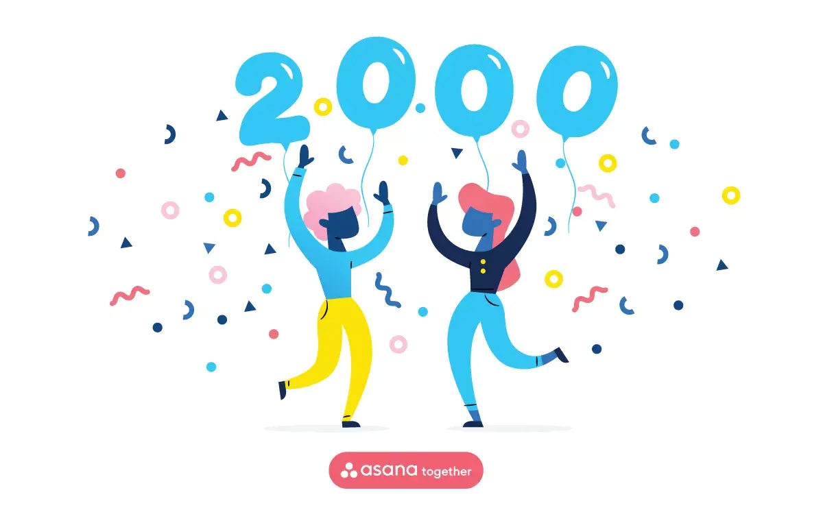 Celebrating 2,000 members and counting: Looking forward to 2021 with Asana Together article banner image