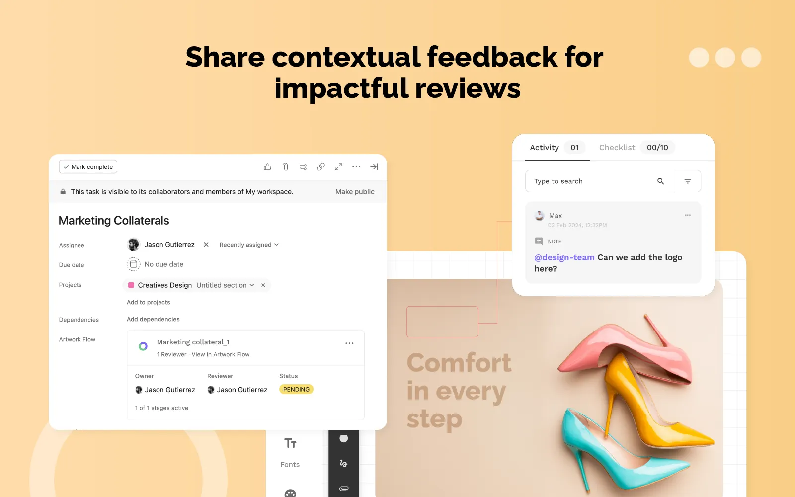 Share contextual feedback for impactful reviews