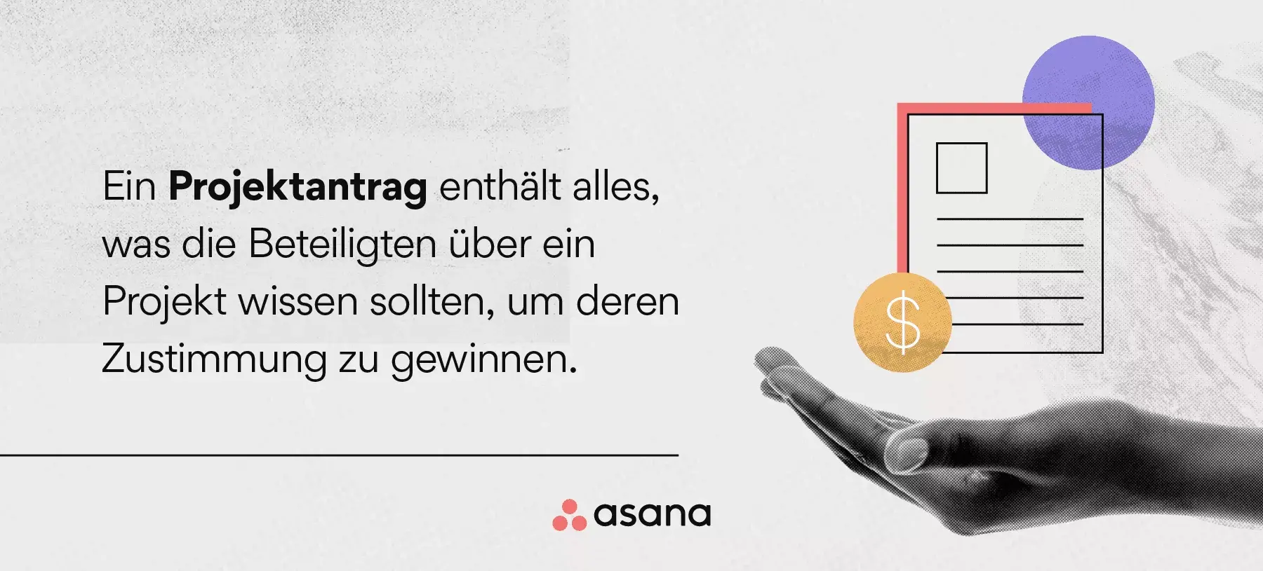 Was ist ein Projektantrag?