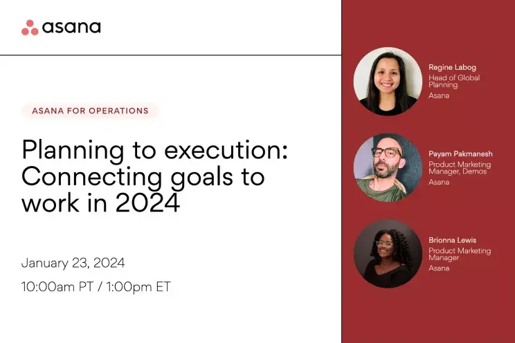 Planning to execution: Connecting goals to work