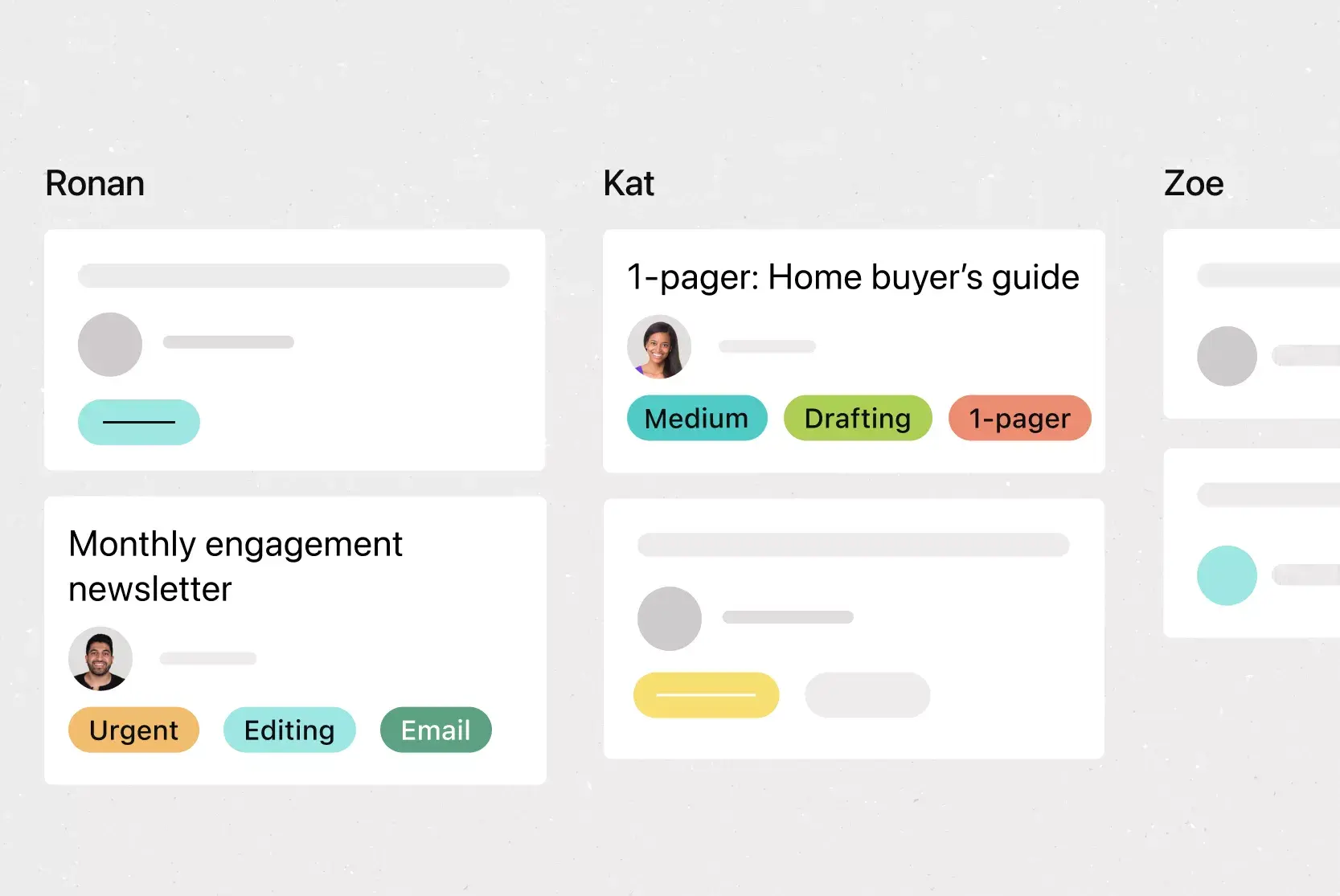 Szablon tablicy Kanban – obraz baneru