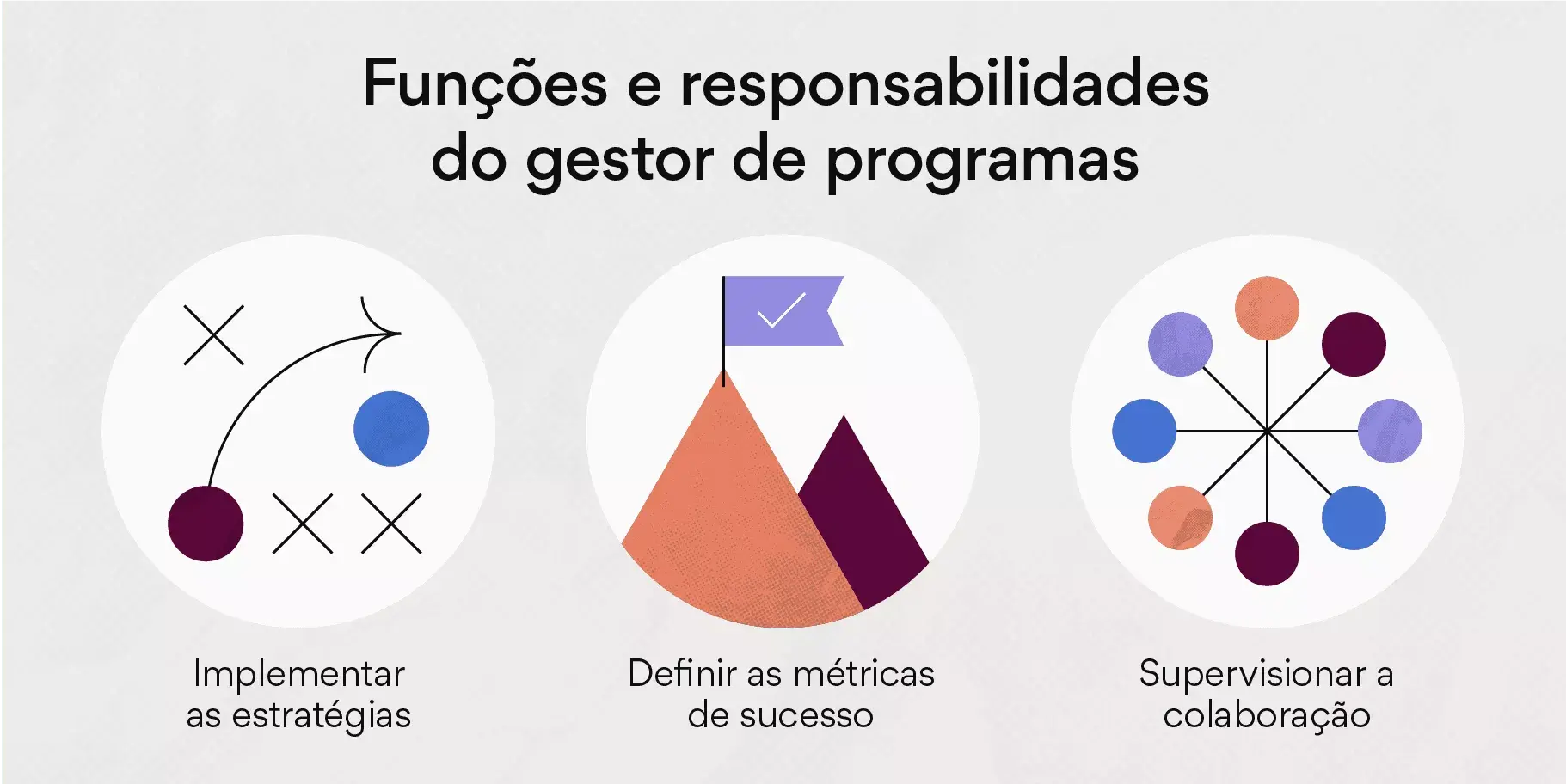 Funções e responsabilidades do gestor de programas