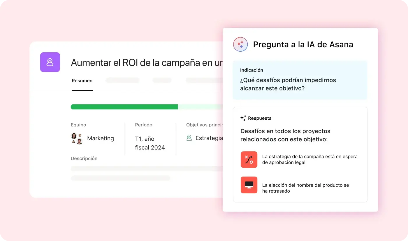 Potencia tu impacto con la IA de Asana
