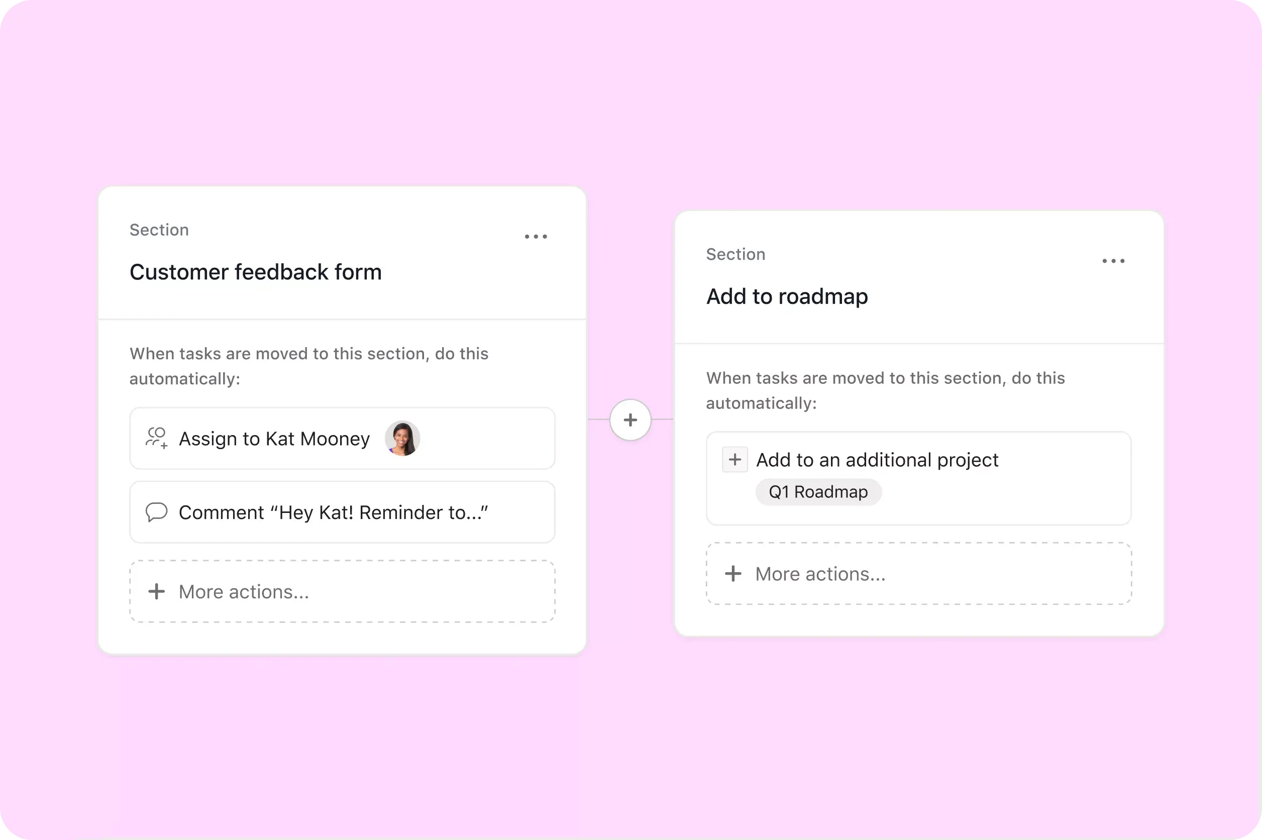 Asana on asana Product Development workflows product UI