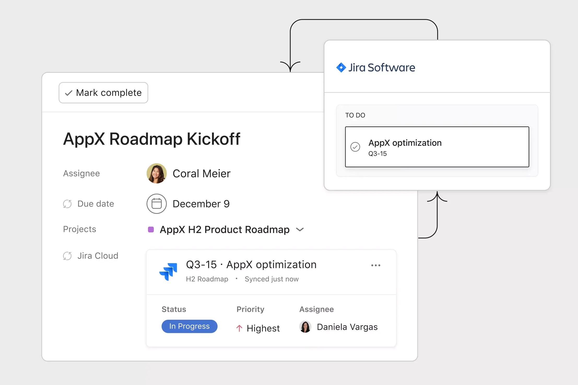 Image demonstrating integrations for engineering teams