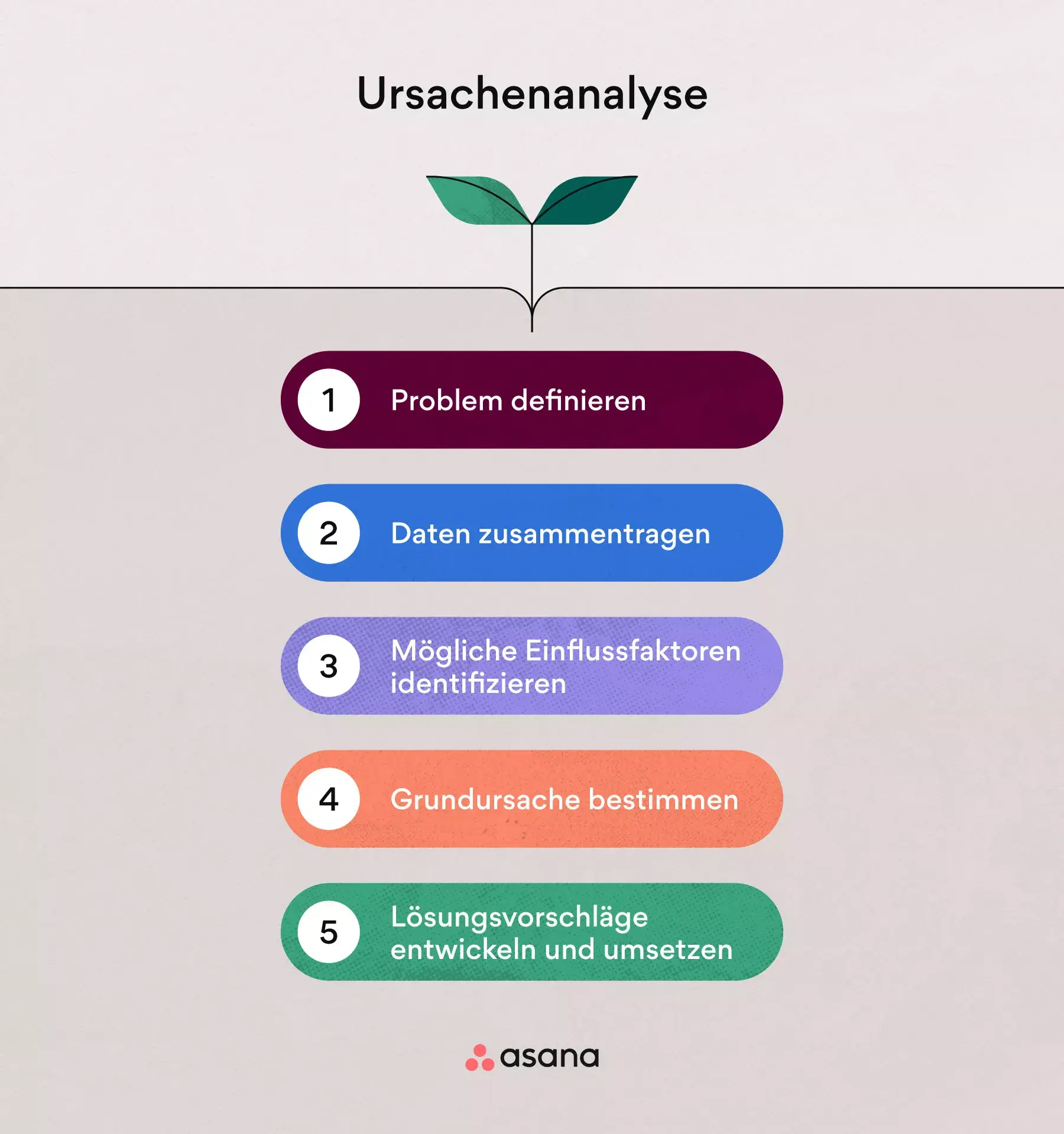 Schritt-für-Schritt-Anleitung für die Ursachenanalyse