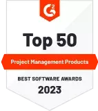 Top 50 Project Management Products 2023, Best Software Awards-Symbol