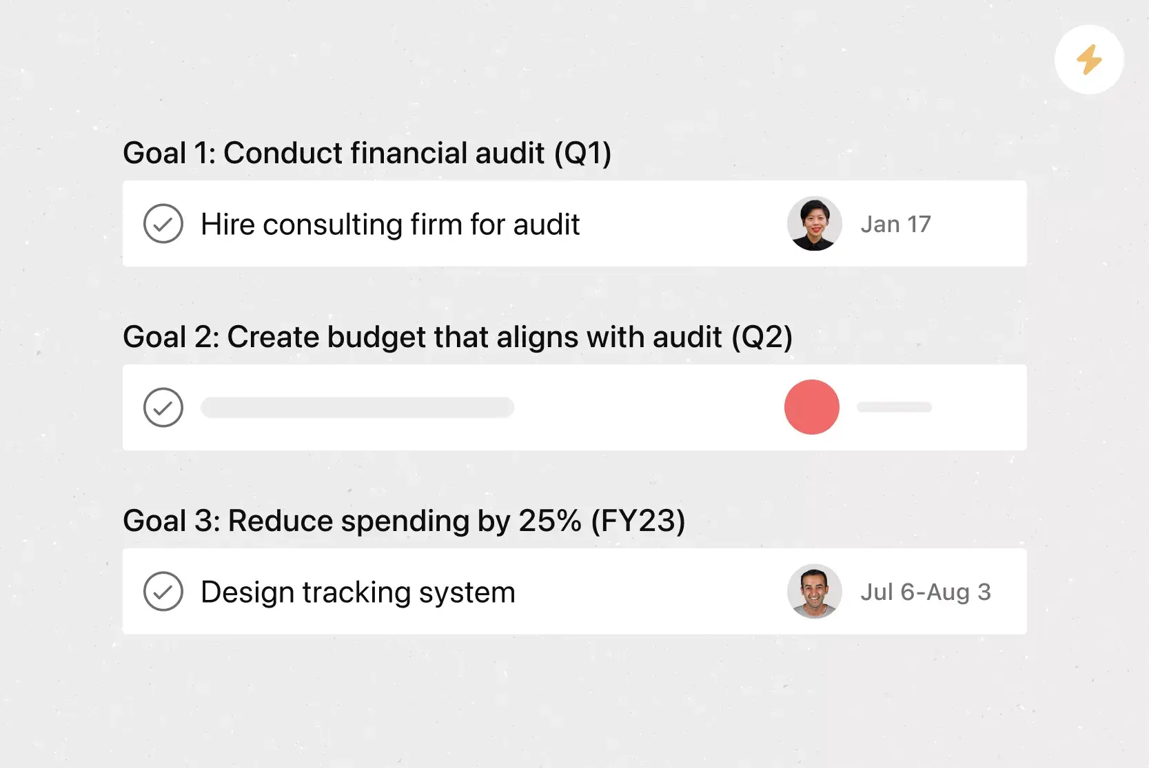 Asana annual planning template 