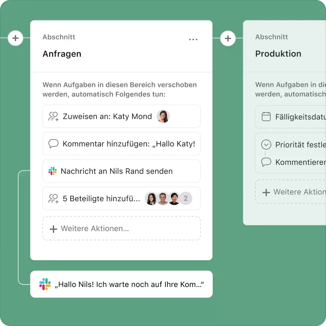 Beste Ergebnisse mit dem Workflow-Builder von Asana