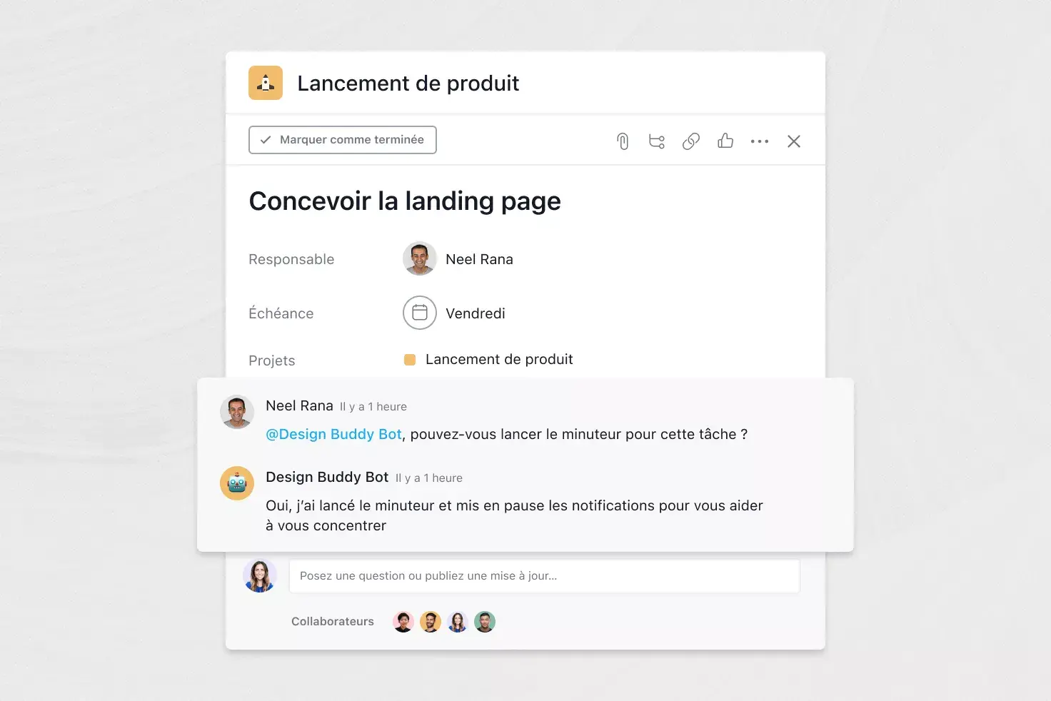 Développez des applications personnalisées sur Asana